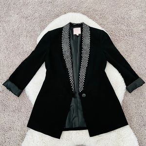 EUC Romeo & Juliet Couture Blazer Silver Studs